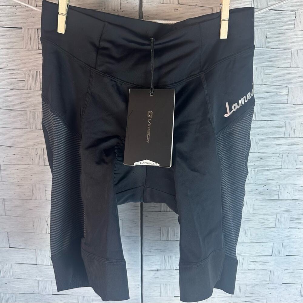 Lameda men's bike shorts with padding athletic wear workout athleisure